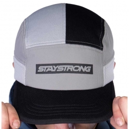 Casquette Stay Strong Faster 6 Panel Black Bmx Race