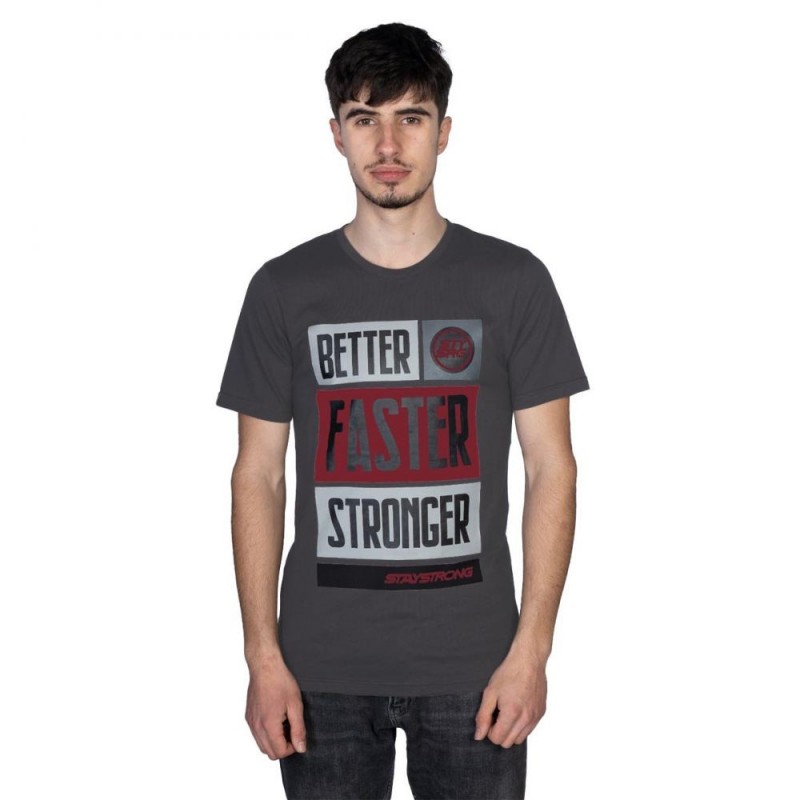 T-Shirt homme Staystrong® BFS - Anthracite Bmx Race