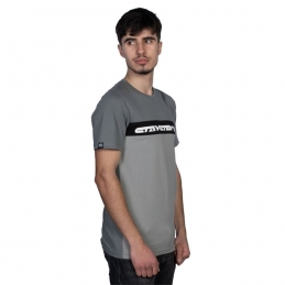 T-Shirt Staystrong Cut Off Black/Grey Bmx Race