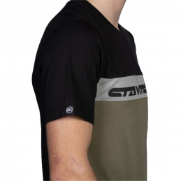 T-Shirt homme Staystrong® Cut Off - Noir/Vert