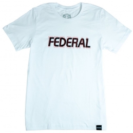 T-Shirt Federal Double Vision White Bmx Race