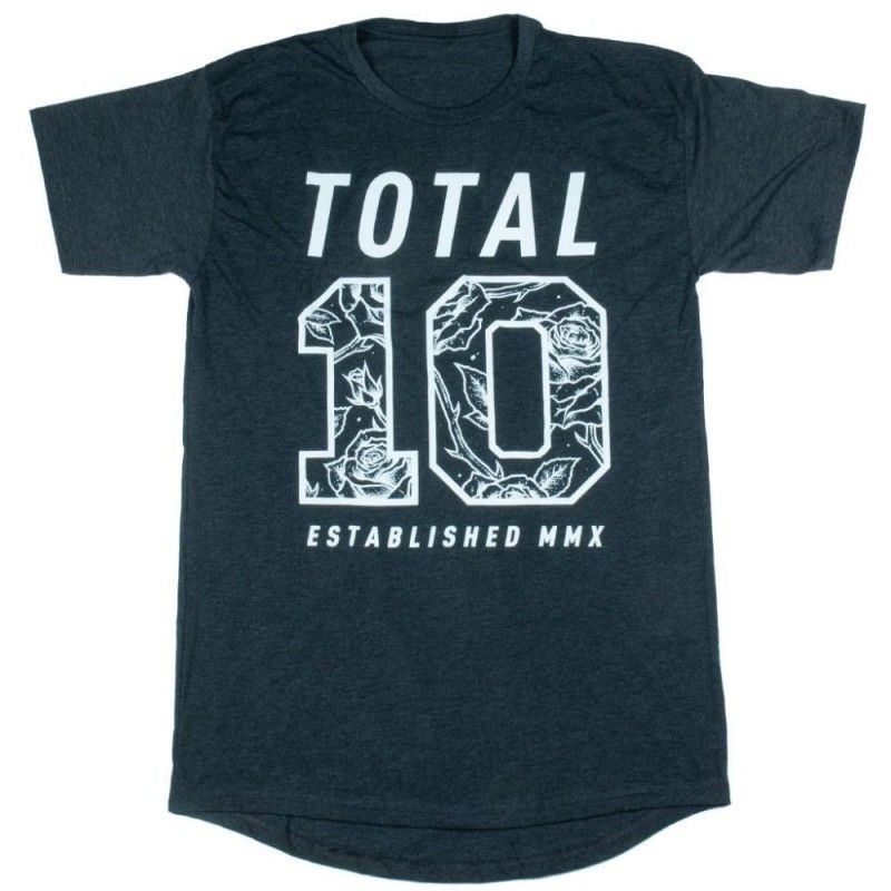 T-Shirt homme Total® Mmx Design Charcoal - Gris Bmx Race