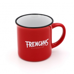 Mug Frenchys Ceramic Red Bmx Race