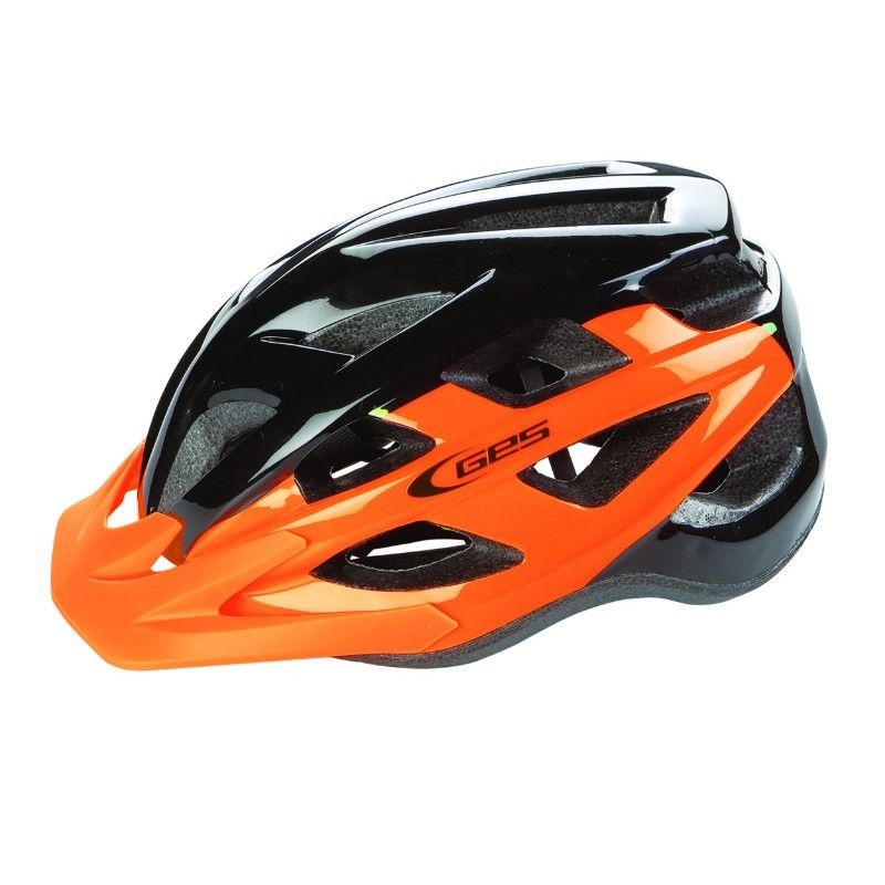 Casque vélo Ges® City Varik - Orange/Noir