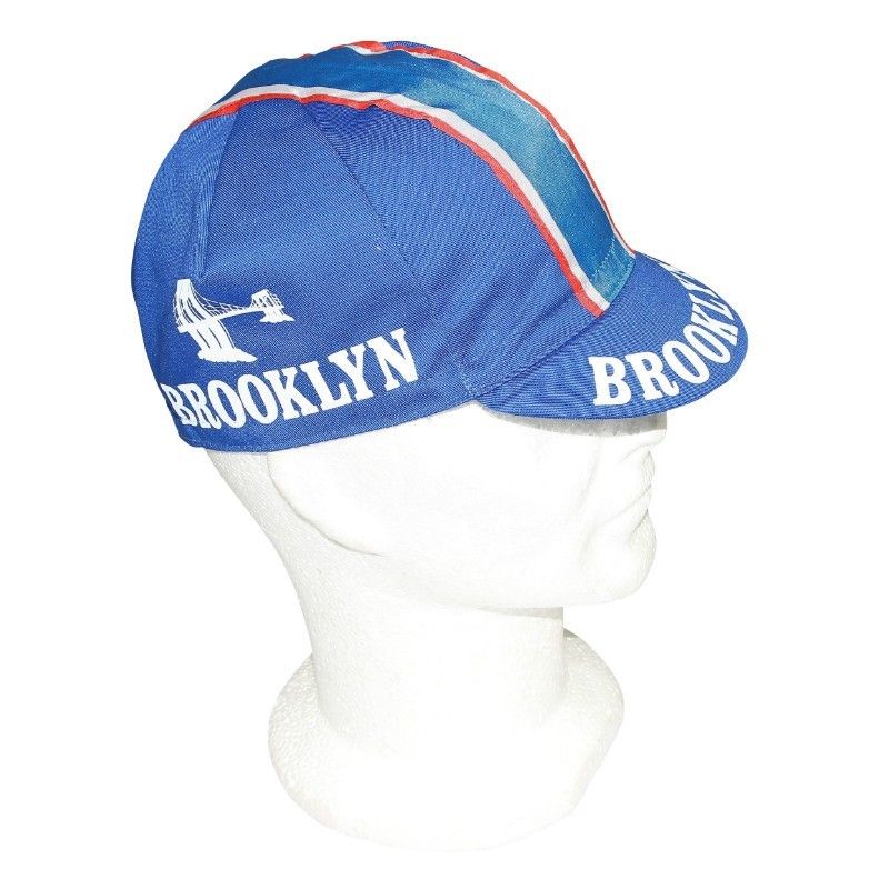Casquette Velo Equipe Vintage Brooklin Blue