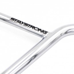 Guidon BMX Staystrong® V-One V2 - Chrome Bmx Race