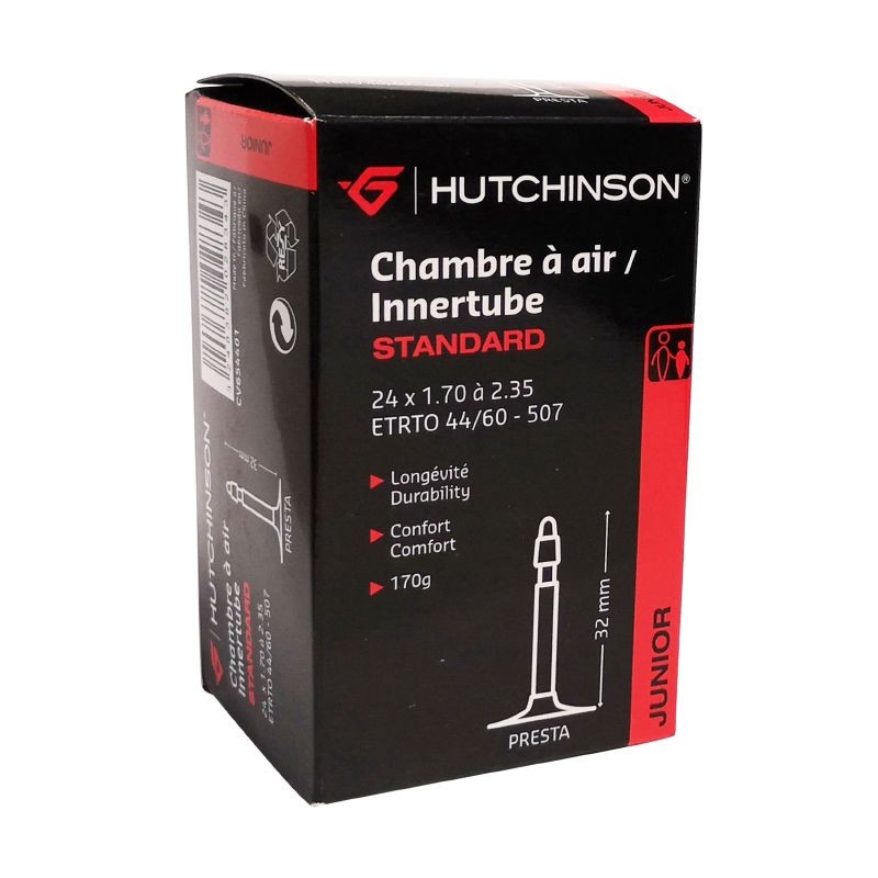 Chambre à air Hutchinson® 24 x 1.70 - 2.35 - Presta 40Mm