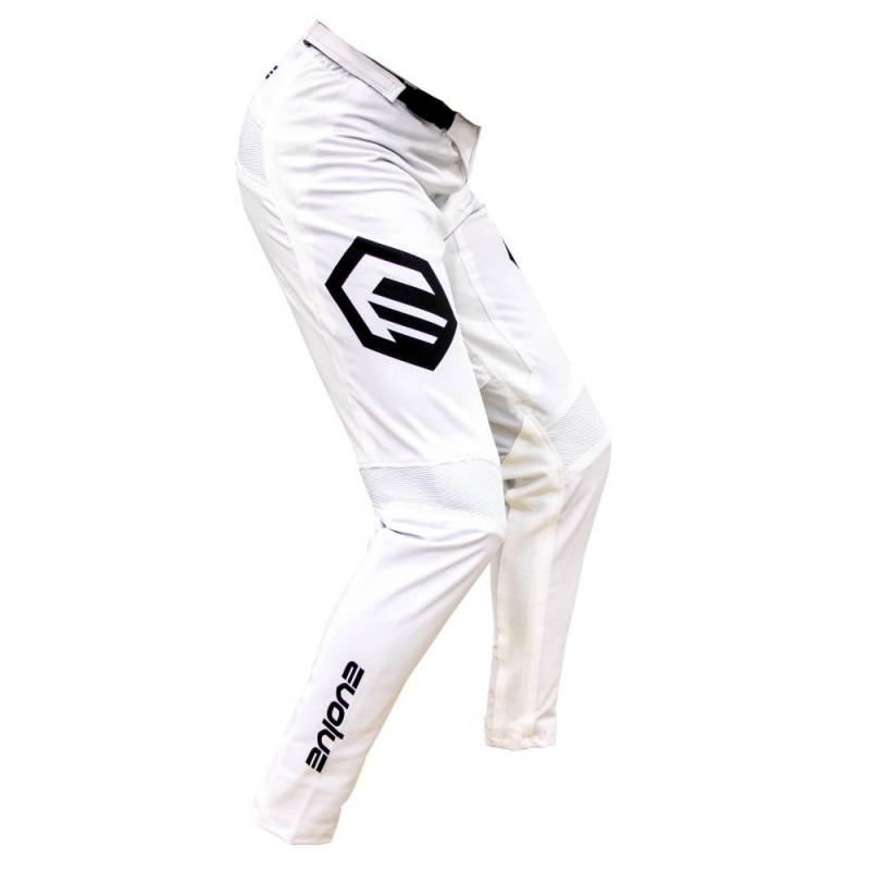 Pantalon Evolve® Send It - Blanc/Noir Bmx Race