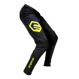 Pantalon Evolve Send It Black/Neon Yellow Kid Bmx Race