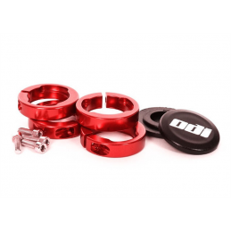 ODI Lock Jaw Clamps (Includes end Caps) Red Bmx Race