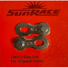 Attache rapide SunRace® 12 vitesses (10 unités) Bmx Race