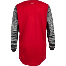 Maillot Fly Kinetic Wave Rouge/Gris Bmx Race