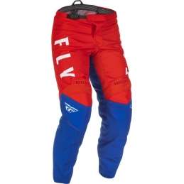 Pantalon Fly F-16 Rouge/Blanc/Bleu Bmx Race