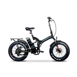 Vélo électrique - Pliant - Bi Max - Noir et bleu