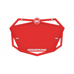 Stay Strong Plate Red - SMALL