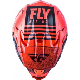 Casque intégral MIPS Fly® Toxin Embargo - Rouge/Noir