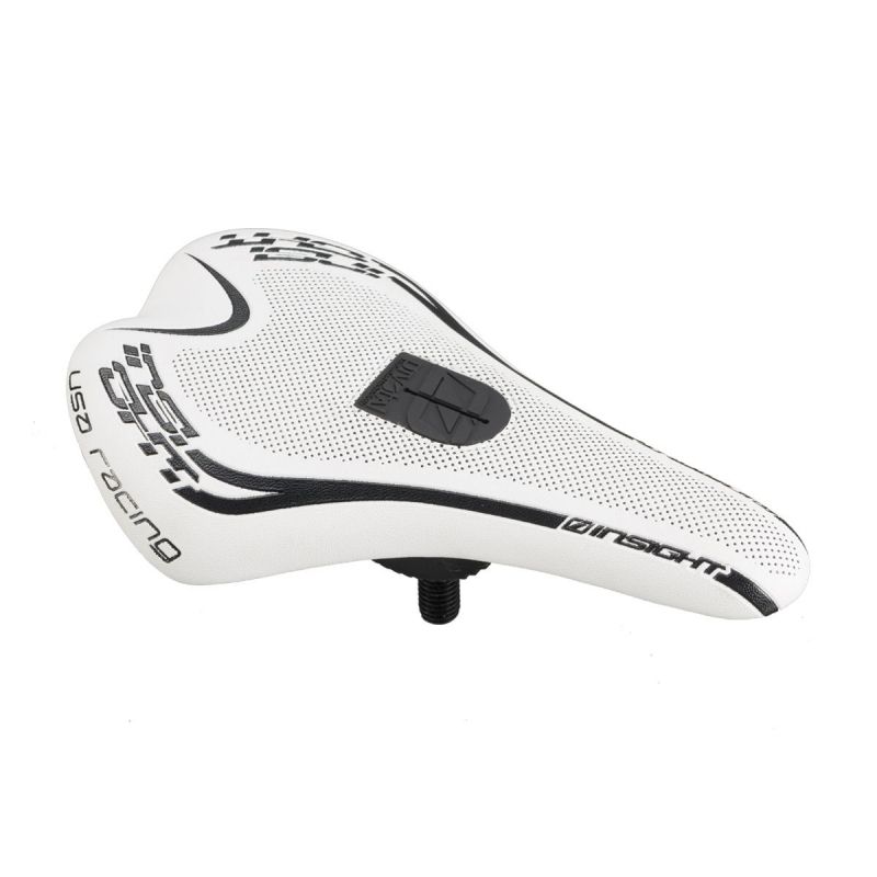 Selle BMX Pivotal Insight® mini padded - Blanc