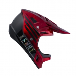 Casque intégral Kenny® Decade Graphic Smash - Rouge