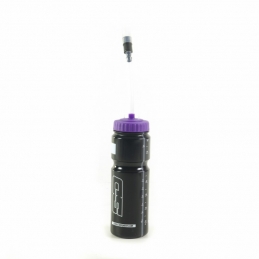 Gourde avec paille SD® V2  Noir / Violet 
