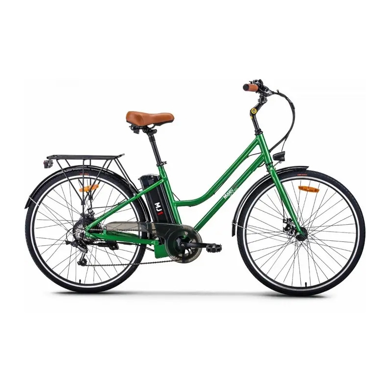 Vélo électrique MoovWay® City cruiser - Vert