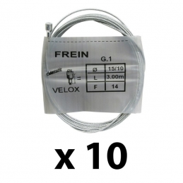 Câble de frein Velox® 3000mm (Boite de 10 unités)