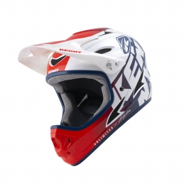 Casque intégral Kenny® Down Hill Graphic - Blanc/Rouge