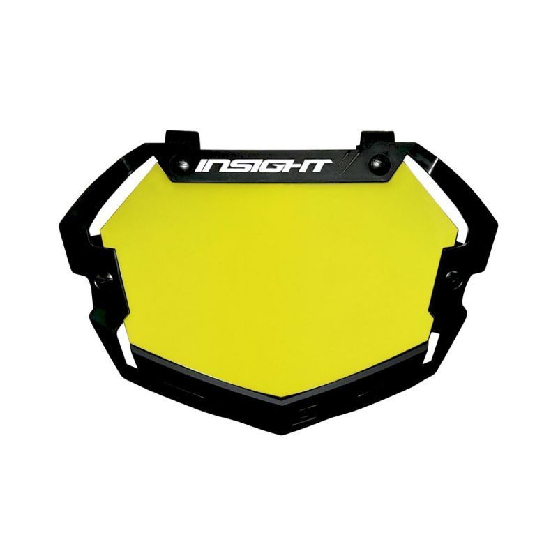 Plaque BMX Insight® 3D Vision 2 SMALL - Noir Bmx Race