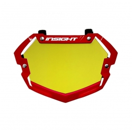 Plaque BMX Insight® 3D Vision 2 SMALL - Rouge Bmx Race