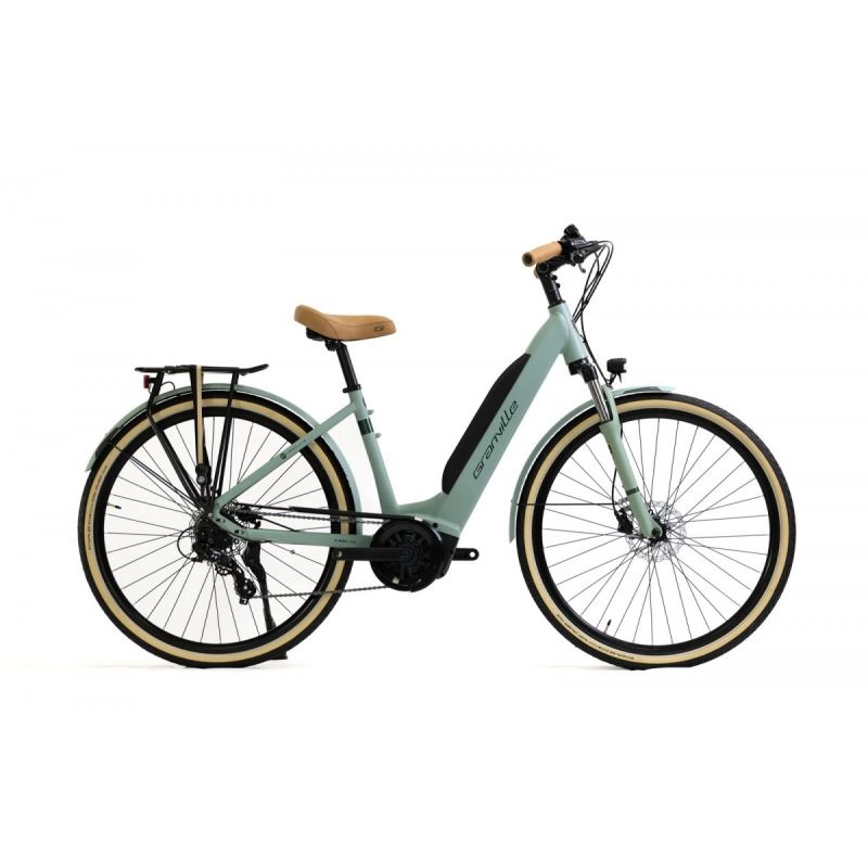 Vélo électrique Granville® E-absolute 34+ - Vert d'eau Bmx Race