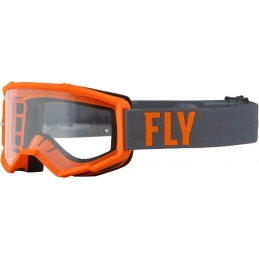 Masque Fly® Focus - Gris/Orange Bmx Race