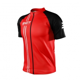 Maillot Shot® Unlimited zip - Rouge