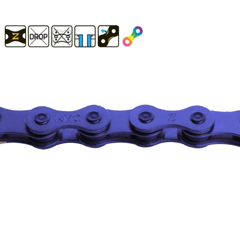 Chaine BMX KMC® Z1 Narrow 3/32" - 96 maillons (Bleu)