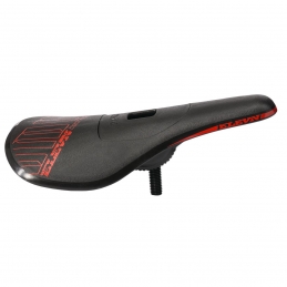 Selle BMX Elevn® Pivotal Expert - Noir/Rouge
