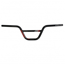 Guidon BMX Elevn® SLT 6.25" Cruiser - Noir/Rouge Bmx Race