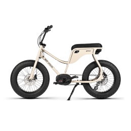 Vélo électrique Ruff Cycles® Lil'Missy Nude - Blanc