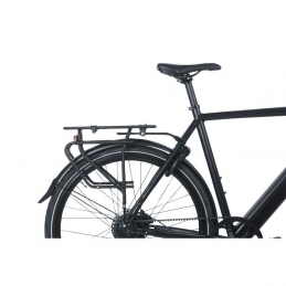 Porte bagage vélo arrière Basil® Aluminium - Noir Bmx Race