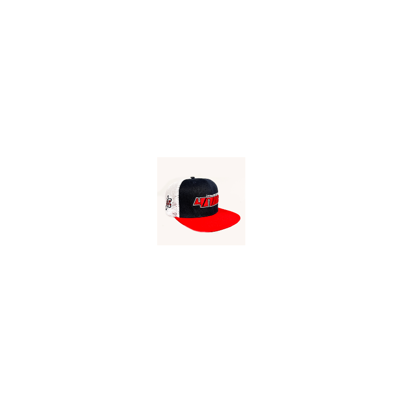 Casquette 4Nix® Logo rouge - Bleu/Rouge