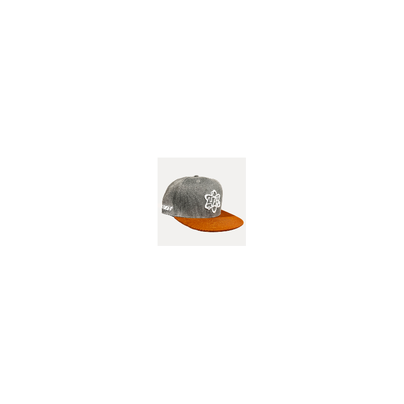 Casquette 4Nix® Logo blanc - Gris Bmx Race