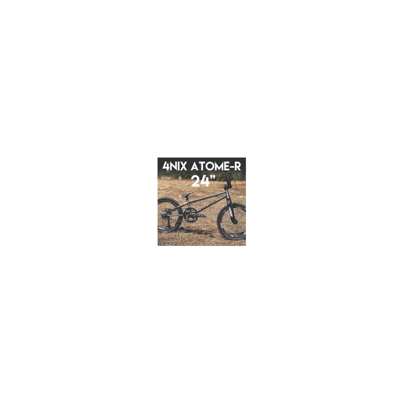 Cadre BMX 4Nix® Atome R 24" - Brut Bmx Race