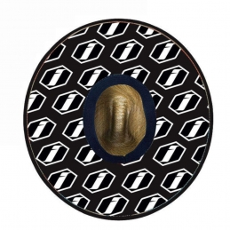 Sombrero Inspyre® Icon straws 2K23 - Sable/Noir