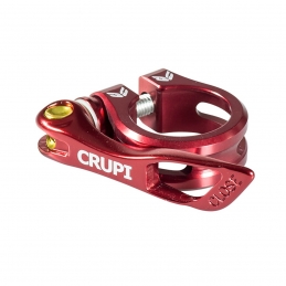 Collier de selle Crupi® 31.8mm - Rouge Bmx Race