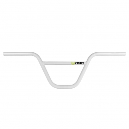 Guidon BMX Crupi® Chromoly - Blanc Bmx Race