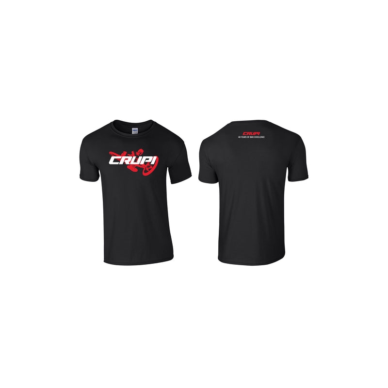 T-Shirt homme Crupi® Retro - Noir Bmx Race
