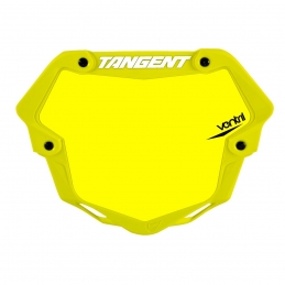 Plaque BMX Tangent® Ventril 3D Pro - Jaune Bmx Race