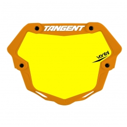 Plaque BMX Tangent® Ventril 3D Pro - Orange