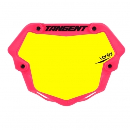Plaque BMX Tangent® Ventril 3D pro - Rose