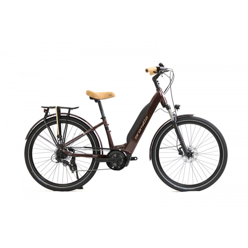 Vélo électrique Granville® E-Absolute 34+ - Bordeaux - Taille M