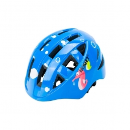 Casque vélo enfant Romet® Hippocampes - Bleu