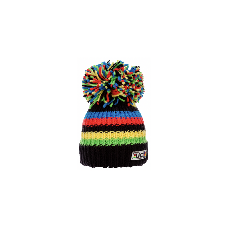 Bonnet Big Bobble® Rainbow KID - Noir