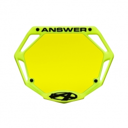 Plaque BMX Answer® 3D Mini/Cruiser (Couleur au choix)